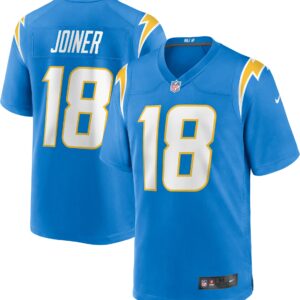 Men's Los Angeles Chargers Charlie Joiner Nike Powder Blue Game Retired Player Jersey